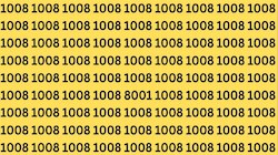 ಈ ಫೋಟೋದಲ್ಲಿ 1008 ರ ಮಧ್ಯೆ ಅಡಗಿರುವ 8001 ನ್ನು ಹುಡುಕಿ.. ತಲೆ ಇರುವವರಿಗೆ ಮಾತ್ರ ಸಾಧ್ಯ! 