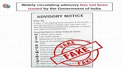Fact Check: ಭಾರತ ಸರ್ಕಾರದ ಹೆಸರಿನಲ್ಲಿ ನಕಲಿ ಸಲಹಾ ಪತ್ರ: ಪಿಐಬಿ ಹೇಳಿದ್ದೇನು?