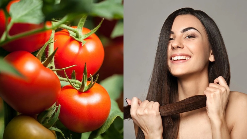 Simply apply the following to the tomatoes: White hair will also disappear black, dandruff and itching in 2 minutes! 22 516766 Tomato for White Hair 5