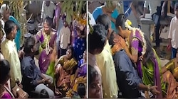 Watch: ಮದುವೆ ಮಂಟಪದಲ್ಲೇ ವರನಿಗೆ ಲಿಪ್ ಕಿಸ್ ಕೊಟ್ಟ ವಧು! ವರ ಮಾಡಿದ್ದೇನು ನೋಡಿ?