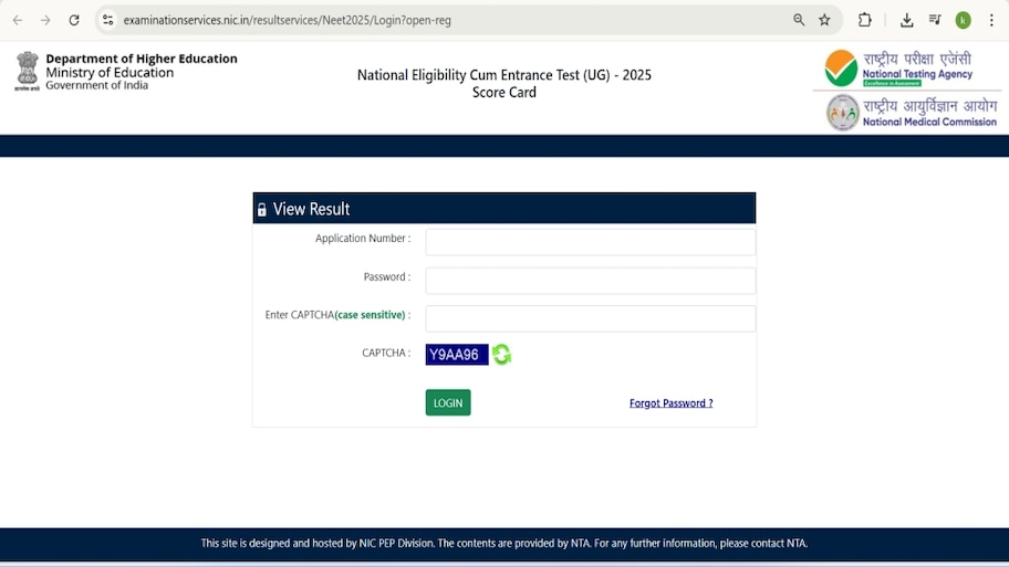 NEET 2025 Results ಪ್ರಕಟ, ಫಲಿತಾಂಶ ನೋಡಲು ನೇರ ಲಿಂಕ್ ಇಲ್ಲಿದೆ ನೋಡಿ..! NEET UG ಅಂಕಪಟ್ಟಿಗಳನ್ನು ಸಹ ಡೌನ್‌ಲೋಡ್ ಮಾಡಿ..