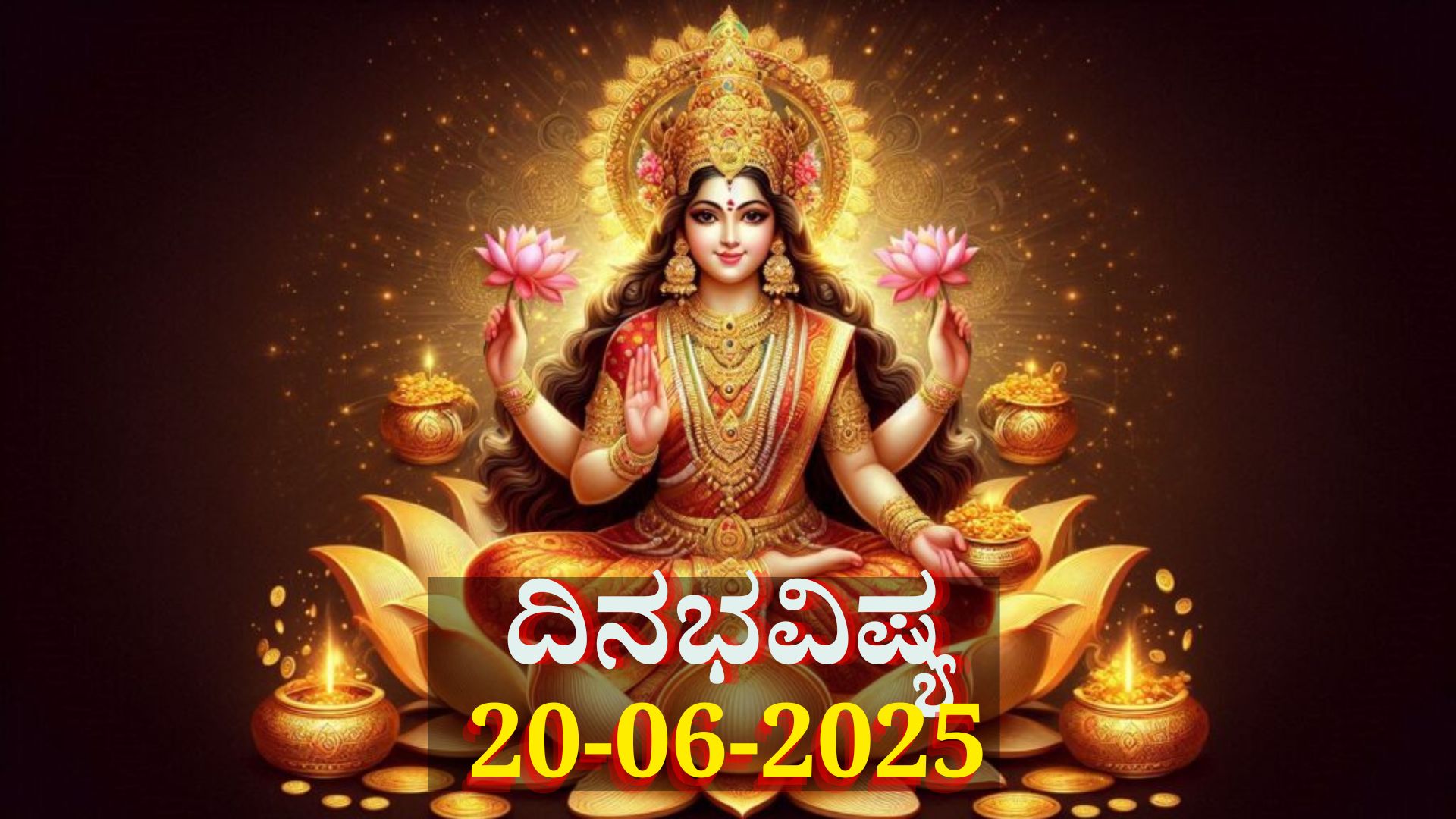ದಿನಭವಿಷ್ಯ 20-06-2025: ಶುಕ್ರವಾರ ಶೋಭನ ಯೋಗ, ಈ ರಾಶಿಯವರಿಗೆ ಹೆಚ್ಚಾಗಲಿದೆ ಬ್ಯಾಂಕ್ ಬ್ಯಾಲೆನ್ಸ್ ದಿನಭವಿಷ್ಯ 20-06-2025: ಶುಕ್ರವಾರ ಶೋಭನ ಯೋಗ, ಈ ರಾಶಿಯವರಿಗೆ ಹೆಚ್ಚಾಗಲಿದೆ ಬ್ಯಾಂಕ್ ಬ್ಯಾಲೆನ್ಸ್
