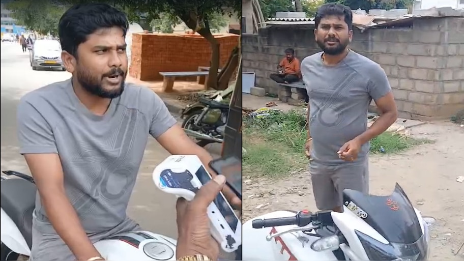 "ನಾನು ಈ ಏರಿಯಾದ ಜೆಡಿಎಸ್ ಅಧ್ಯಕ್ಷ.. ಹೆಲ್ಮೆಟ್ ಹಾಕಲ್ಲ, ಫೈನ್ ಕಟ್ಟಲ್ಲ.." 