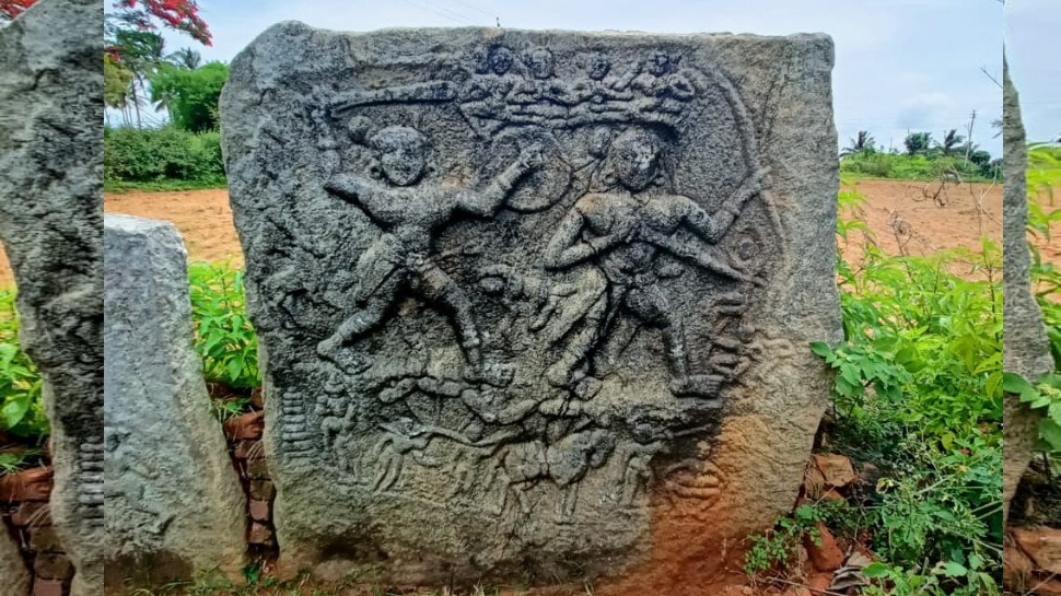 ಜಮೀನಿನಲ್ಲಿ 10 ನೇ ಶತಮಾನದ ಶಾಸನಗಳು ಪತ್ತೆ ಜಮೀನಿನಲ್ಲಿ 10 ನೇ ಶತಮಾನದ ಶಾಸನಗಳು ಪತ್ತೆ