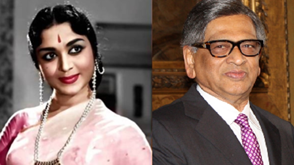 There was a thrilling Love story between former Chief Minister S.M.Krishna  and actress Sarojadevi What happened next? | ಮಾಜಿ ಮುಖ್ಯಮಂತ್ರಿ ಎಸ್ ಎಂ ಕೃಷ್ಣಾ  ನಟಿ ಸರೋಜಾದೇವಿ ನಡುವೆ ಇತ್ತು ರೋಚಕ ಪ್ರೇಮ ...