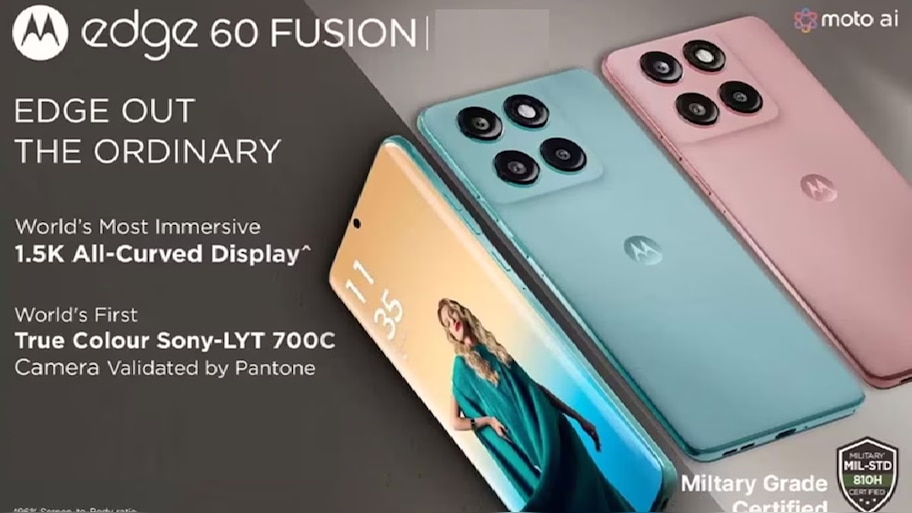 ಅತ್ಯಂತ ಅಗ್ಗದ ಬೆಲೆಗೆ Motorola Edge 60 Fusion ಖರೀದಿಸಿ: ಇದು ಸೀಮಿತ ಕೊಡುಗೆಯ ಆಫರ್!!