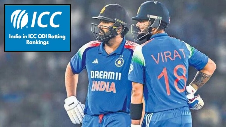 ICC ಶ್ರೇಯಾಂಕದಲ್ಲಿ ವಿರಾಟ್-ರೋಹಿತ್ ಹೆಸರೇ ಕಣ್ಮರೆ... ಎಲ್ಲರನ್ನ ಹಿಂದಿಕ್ಕಿ ನಂಬರ್‌ 1 ಆಗಿದ್ದು ಭಾರತದ ಈ ಸ್ಟಾರ್‌ ಬ್ಯಾಟರ್‌!