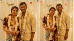 ಕನ್ನಡ ಸಿನಿಮಾದ ನಟಿ ಜೊತೆ ಸಿಂಪಲ್‌ ಆಗಿ ನಿಶ್ಚಿತಾರ್ಥ ಮಾಡಿಕೊಂಡ ತಮಿಳು ನಟ ವಿಶಾಲ್‌..! 