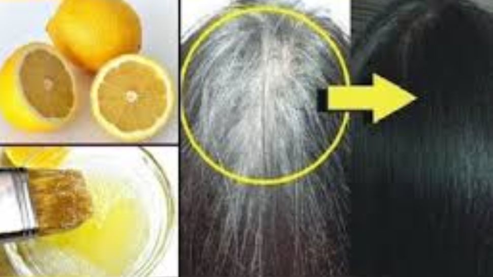 Lemon For White Hair 