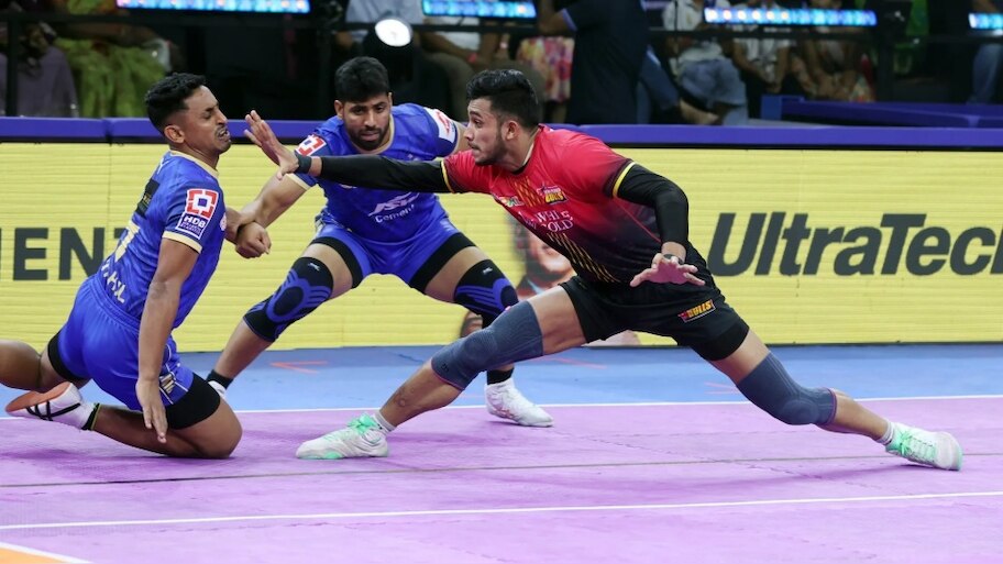bengaluru bulls vs haryana steelers : ಬೆಂಗಳೂರು ಬುಲ್ಸ್‌ಗೆ ಹರಿಯಾಣ ಸ್ಟೀಲರ್ಸ್ ವಿರುದ್ಧ ರೋಚಕ ಗೆಲುವು!  