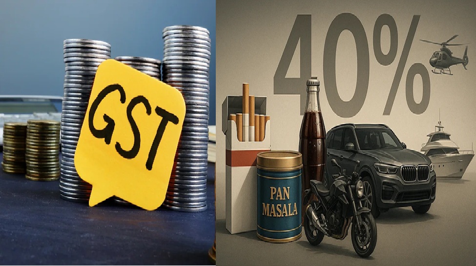 New GST Rates : ದಿನಸಿ ವಸ್ತುಗಳ ಬೆಲೆ ಇಳಿಕೆ ನಡುವೆ ಈ ಸರಕುಗಳ ಮೇಲೆ 40% GST ಹೆಚ್ಚಳ..! ಖರೀದಿಗೂ ಮುನ್ನ ಪರಿಶೀಲಿಸಿ. New GST Rates : ದಿನಸಿ ವಸ್ತುಗಳ ಬೆಲೆ ಇಳಿಕೆ ನಡುವೆ ಈ ಸರಕುಗಳ ಮೇಲೆ 40% GST ಹೆಚ್ಚಳ..! ಖರೀದಿಗೂ ಮುನ್ನ ಪರಿಶೀಲಿಸಿ.