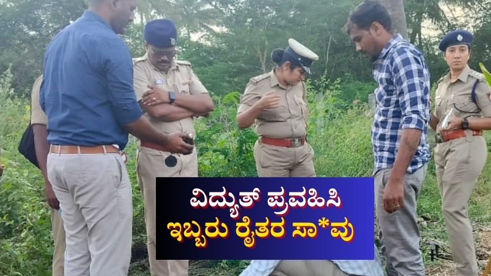 ತೆಂಗಿನಕಾಯಿ ಕೀಳಲು ತೆರಳಿದ್ದ ಇಬ್ಬರು ವಿದ್ಯುತ್ ಪ್ರವಹಿಸಿ ಕೊನೆಯುಸಿರು 