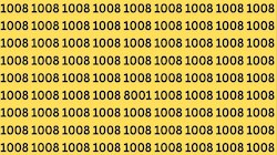 ಈ ಫೋಟೋದಲ್ಲಿ 1008 ರ ಮಧ್ಯೆ ಅಡಗಿರುವ 8001 ನ್ನು ಹುಡುಕಿ.. ತಲೆಯಲ್ಲಿ ಬ್ರೇನ್‌ ಇರುವವರಿಗೆ ಮಾತ್ರ ಸಾಧ್ಯ! 