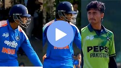 Video: ಪಾಕ್‌ ಆಟಗಾರನ ಮೇಲೆ ವೈಭವ್‌ ಸೂರ್ಯವಂಶಿ ಗರಂ.. ಎದುರಾಳಿ ತಂಡದ ಆಟಗಾರನ ಎದುರು ತೊಡೆ ತಟ್ಟಿ ಸವಾಲೆಸೆದ ಟೈಗರ್‌!