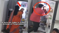 Viral Video: ಫೋನ್‌ನಲ್ಲಿ ಮಾತನಾಡುತ್ತಾ ಫ್ರಿಡ್ಜ್‌ನಲ್ಲಿ ಮಗುವನ್ನಿಟ್ಟ ಮಹಿಳೆ! ಮುಂದೇನಾಯ್ತು ನೋಡಿ...