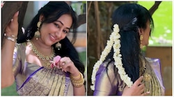 ನಮ್ಮ ಅತ್ತಿಗೆ 'ದೇವತೆ' ಅಂದ್ರು ಅಭಿಮಾನಿಗಳು: ಸಾಂಪ್ರದಾಯಿಕ ಲುಕ್‌ನಲ್ಲಿ ವಿಜಯಲಕ್ಷ್ಮೀ ಮಿಂಚಿಂಗ್