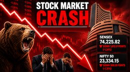 Stock Market Crash: ಷೇರುಮಾರುಕಟ್ಟೆ ಮತ್ತೆ ಭಾರೀ ಕುಸಿತ! ಹೂಡಿಕೆದಾರರಲ್ಲಿ ಆತಂಕ – ಮುಂದೇನು?