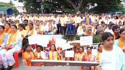 ಲವ್ ಜಿಹಾದ್, ಕೊಡಗಿನ ತಾಯಿ, ಮಗು ಕೇರಳದಲ್ಲಿ ಮತಾಂತರ.. ಹಿಂದೂ ಸಂಘಟನೆಗಳಿಂದ ಪ್ರತಿಭಟನೆ!