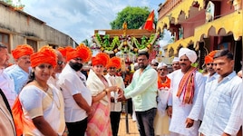 ಜ್ಞಾನೋಬಾ–ತುಕಾರಾಂ ಪಾಯಿ ದಿಂಡಿ ಸೋಹಳಾಗೆ ಚಾಲನೆ: ಭಕ್ತರ ಪಾದಯಾತ್ರೆ ಯಶಸ್ವಿಯಾಗಲಿ ಎಂದ ಲಕ್ಷ್ಮೀ ಹೆಬ್ಬಾಳಕರ್