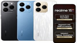 Realme 15T 5G ಭಾರತದಲ್ಲಿ ಬಿಡುಗಡೆ; ಬೆಲೆ ಮತ್ತು ಫೀಚರ್‌ಗಳು