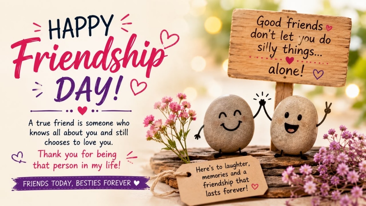 Happy Friendship Day Wishes: ಕಷ್ಟ ಸುಖದಲ್ಲಿ ಜೊತೆ ನಿಲ್ಲುವ ನಿಮ್ಮ