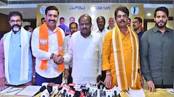 ಕೈ ವಿರುದ್ಧ ಕಮಲ-ತೆನೆ ಪಡೆಯಿಂದ ಪಾದಯಾತ್ರೆ..! ಮೆಗಾ ಬ್ಲೂಪ್ರಿಂಟ್ ರಿಲೀಸ್