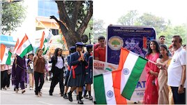 ಸಂಸ್ಕೃತಿ, ಫಿಟ್‌ನೆಸ್ ಮತ್ತು ದೇಶಭಕ್ತಿ ಜಾಗೃತಿ: ಜಯನಗರದಲ್ಲಿ 3 ಕಿ.ಮೀ. ವಾಕಥಾನ್