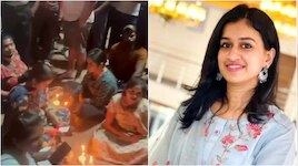 ರಸ್ತೆ ಗುಂಡಿಗೆ ಮತ್ತೊಂದು ಬಲಿ: ಗೂಡ್ಸ್ ವಾಹನ ಹರಿದು ಯುವತಿ ಸಾ*ವು