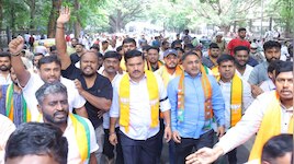 ವಾಲ್ಮೀಕಿ ನಿಗಮ ಹಗರಣದ ವಿರುದ್ಧ ಬಿಜೆಪಿ ಸಮರ: ಬಿ.ವೈ.ವಿಜಯೇಂದ್ರ ನೇತೃತ್ವದಲ್ಲಿ ಇಂದಿನಿಂದ ‘ಬಳ್ಳಾರಿ ಚಲೋ’!
