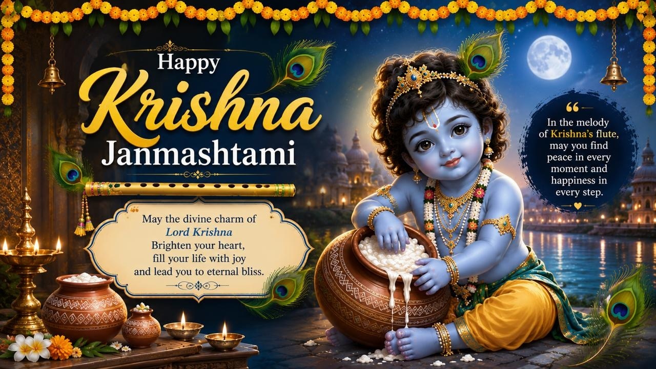 Shri Krishna Janmashtami 2026 Happy Janmashtami Wishes Images Quotes shri-krishna-janmashtami-2026-happy-janmashtami-wishes-images-quotes