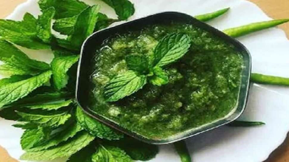 Tomatogarlicamlacoriandermintcurry leaves chutneies for breakfast