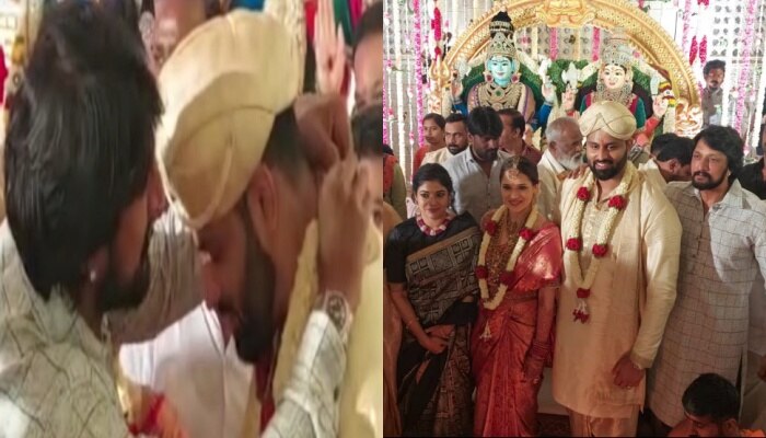 Kichcha Sudeep gift for Abhishek Ambarish wedding