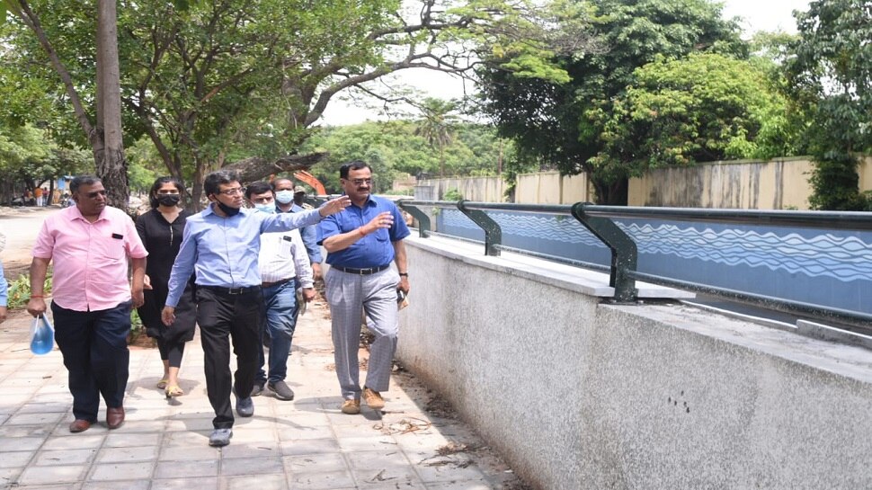 BBMP Commissioner inspected Various Works in Bangalore 