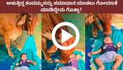 Viral video: ಅಳುತ್ತಿದ್ದ ಮಗುವನ್ನು ಕಂಡು ಮಿಡಿಯಿತು ತಾಯಿಯ ಹೃದಯ! ಕಂದಮ್ಮನನ್ನು ಸಮಾಧಾನ ಮಾಡಲು ಗೋಮಾತೆ ಮಾಡಿದ್ದೇನು ಗೊತ್ತಾ? 