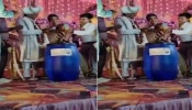 Viral Video: ಮದುವೆಯಲ್ಲಿ ವಧುವಿಗೆ ವರನ ಸ್ನೇಹಿತರಿಂದ ನೀಲಿ ಡ್ರಮ್ ಉಡುಗೊರೆ!
