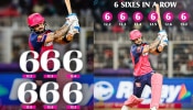 6,6,6,6,6,6,ಸತತ ಆರು ಸಿಕ್ಸರ್ ಗಳನ್ನು ಸಿಡಿಸಿ ಐಪಿಎಲ್‌ನಲ್ಲಿ ಹೊಸ ದಾಖಲೆ ಬರೆದ ರಿಯಾನ್ ಪರಾಗ್..! 