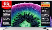 65-ಇಂಚಿನ 4K ಸ್ಮಾರ್ಟ್ ಟಿವಿಗಳ ಮೇಲೆ 66% ಡಿಸ್ಕೌಂಟ್: ಬಂಪರ್ ಆಫರ್ ಮಿಸ್ ಮಾಡ್ಕೋಬೇಡಿ 65-ಇಂಚಿನ 4K ಸ್ಮಾರ್ಟ್ ಟಿವಿಗಳ ಮೇಲೆ 66% ಡಿಸ್ಕೌಂಟ್: ಬಂಪರ್ ಆಫರ್ ಮಿಸ್ ಮಾಡ್ಕೋಬೇಡಿ