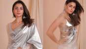 Alia Bhatt : ಬೆಳ್ಳಿ ಬಣ್ಣದ ಸೀರೆಯಲ್ಲಿ ಮಿಂಚಿದ ಆಲಿಯಾ ಭಟ್ : ಫೋಟೋ ವೈರಲ್