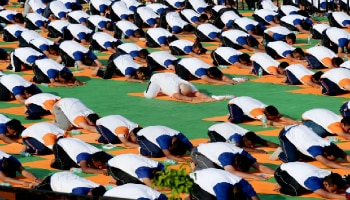 ಆಂತರಿಕ ಶಾಂತಿಗಾಗಿ ಯೋಗ ಅಗತ್ಯ: ಪ್ರಧಾನಿ ಮೋದಿ