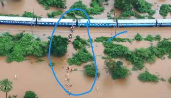 ಪ್ರವಾಹದಲ್ಲಿ ಸಿಲುಕಿದ್ದ ಮಹಾಲಕ್ಷ್ಮಿ ಎಕ್ಸ್‌ಪ್ರೆಸ್‌ ನಿಂದ 500 ಕ್ಕೂ ಹೆಚ್ಚು ಪ್ರಯಾಣಿಕರ ರಕ್ಷಣೆ 