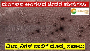 Spiders On Mars: ವಿಜ್ಞಾನಿಗಳ ನಿದ್ದೆಗೆಡಿಸಿದ ಮಂಗಳನ ಅಂಗಳದ ಜೇಡರಹುಳ ಆಕೃತಿಗಳ ರಹಸ್ಯ