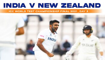  WTC Final 2021: ಸಾಧಾರಣ ಮೊತ್ತಕ್ಕೆ ಕುಸಿದ ಭಾರತ, ಸುಸ್ಥಿತಿಯಲ್ಲಿ  ಕೀವಿಸ್  ತಂಡ