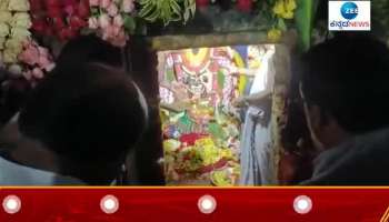 Former CM HD Kumaraswamy visit hemmanahalli chowdeshwari temple