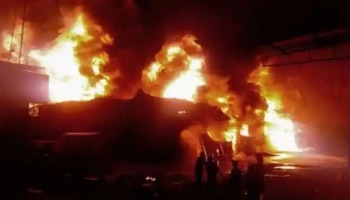 Ghaziabad Fire: ಬೆಂಕಿ ಅವಘಡದಲ್ಲಿ ಸುಟ್ಟು ಕರಕಲಾದ 30ಕ್ಕೂ ಹೆಚ್ಚು ಹಸುಗಳು