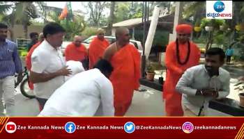   More than 15 swamijis visited eshwarappa house