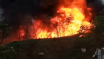 Bus Fire : ಭೀಕರ ಬಸ್ ದುರಂತ : 8 ರಿಂದ 9 ಜನ ಸಜೀವ ದಹನ ಶಂಕೆ