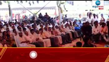 KPCC President DK Shivakumar on Kempegowda Jayanti celebration