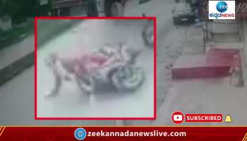 accident caught on cctv in belgaum