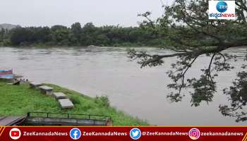 Flood situation in hampi