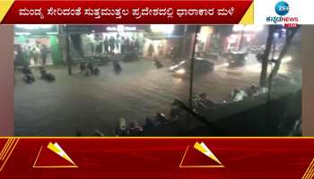 Rain effects in Mandya 